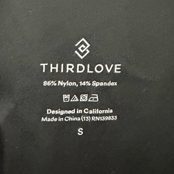 NWT ThirdLove Sculpt One Piece Shapewear in Black- S - Picture 5 of 6